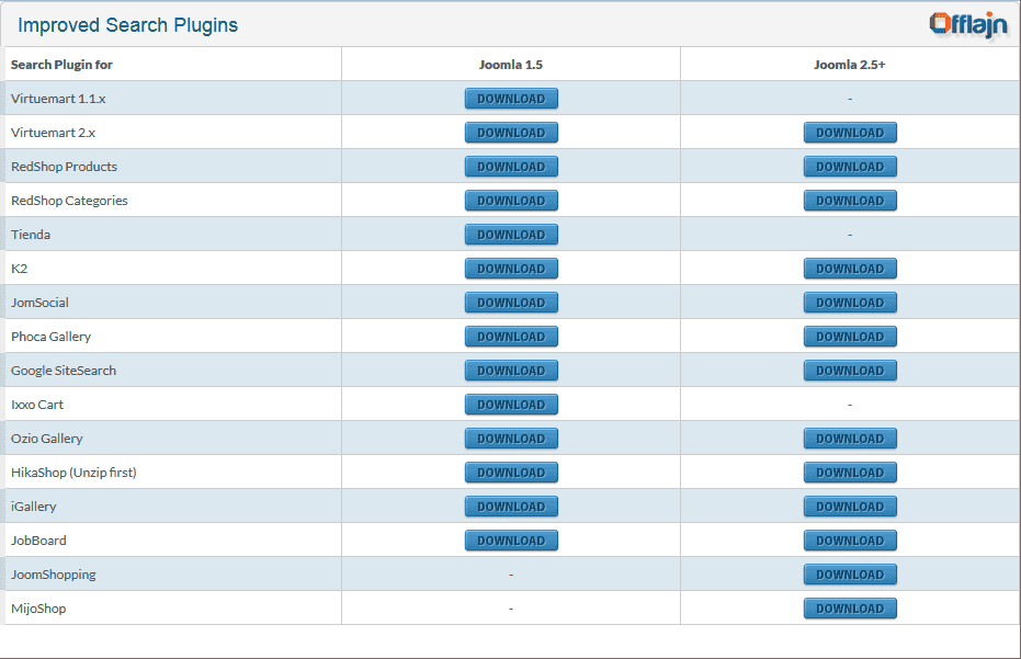 offlajn search plugins