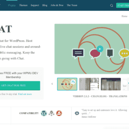 wordpress chat